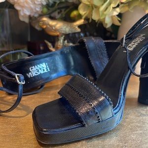 Versace Black Women's Shoes